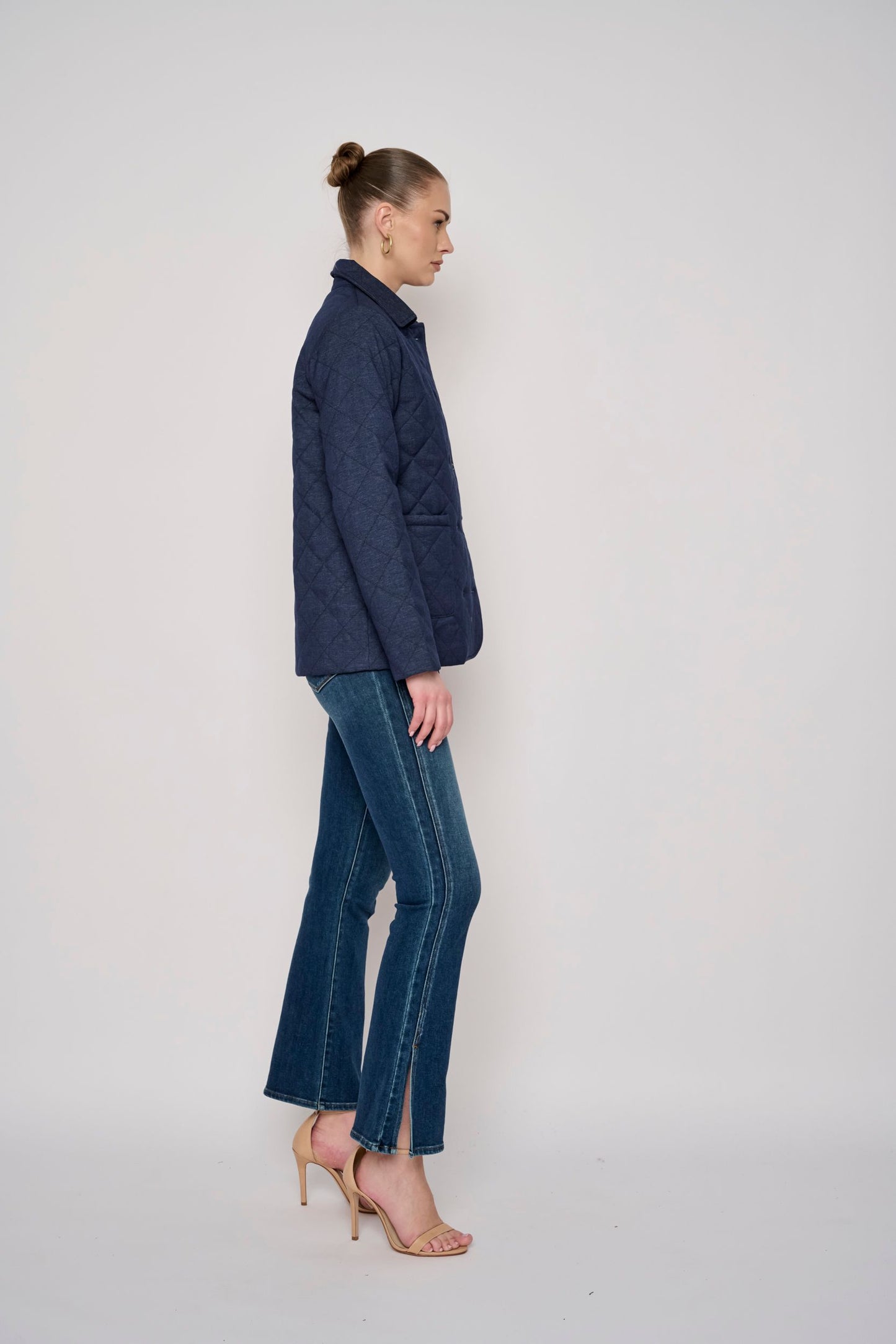 Flora Bea Janeen Coat | Denim