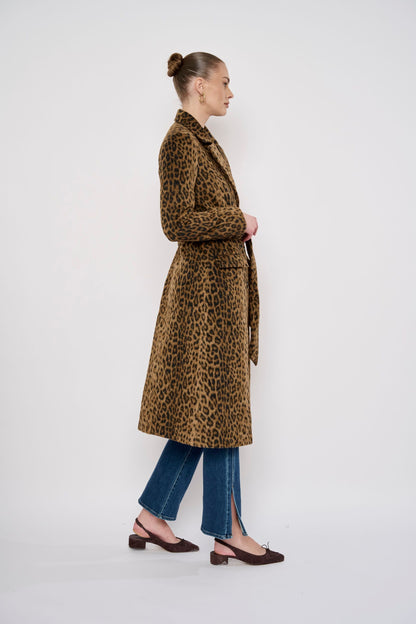 Flora Bea Romy Coat | Leopard
