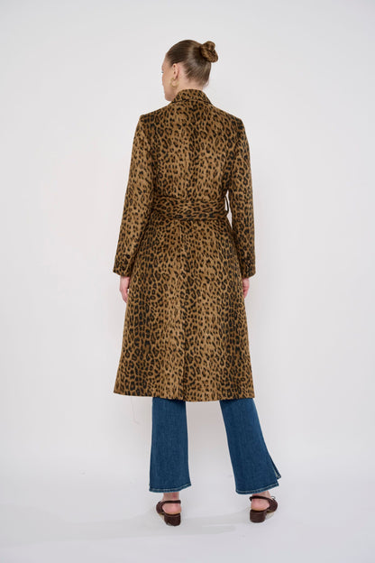 Flora Bea Romy Coat | Leopard
