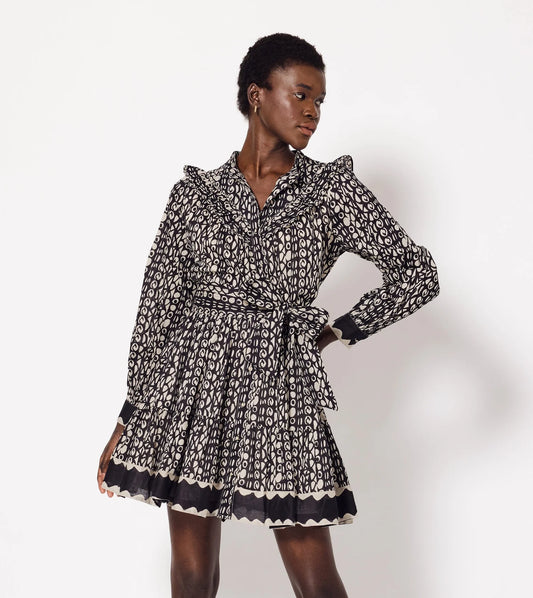 Cleobella Antonia Paseo Print Mini Dress