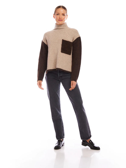 Fifteen Twenty Colette Turtleneck Sweater