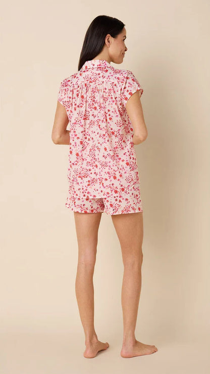 Petite Rosette Voile Shorts Set