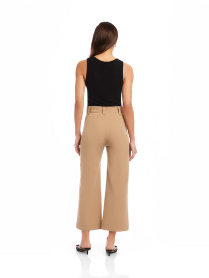 Fifteen Twenty Rylee Cropped Pant in Camel
