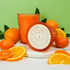 Simpatico Hobnail Sicilian Orange Candle