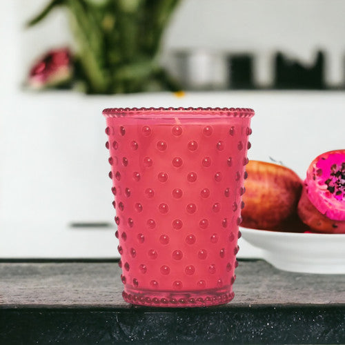 Simpatico Dragon Fruit Hobnail Candle