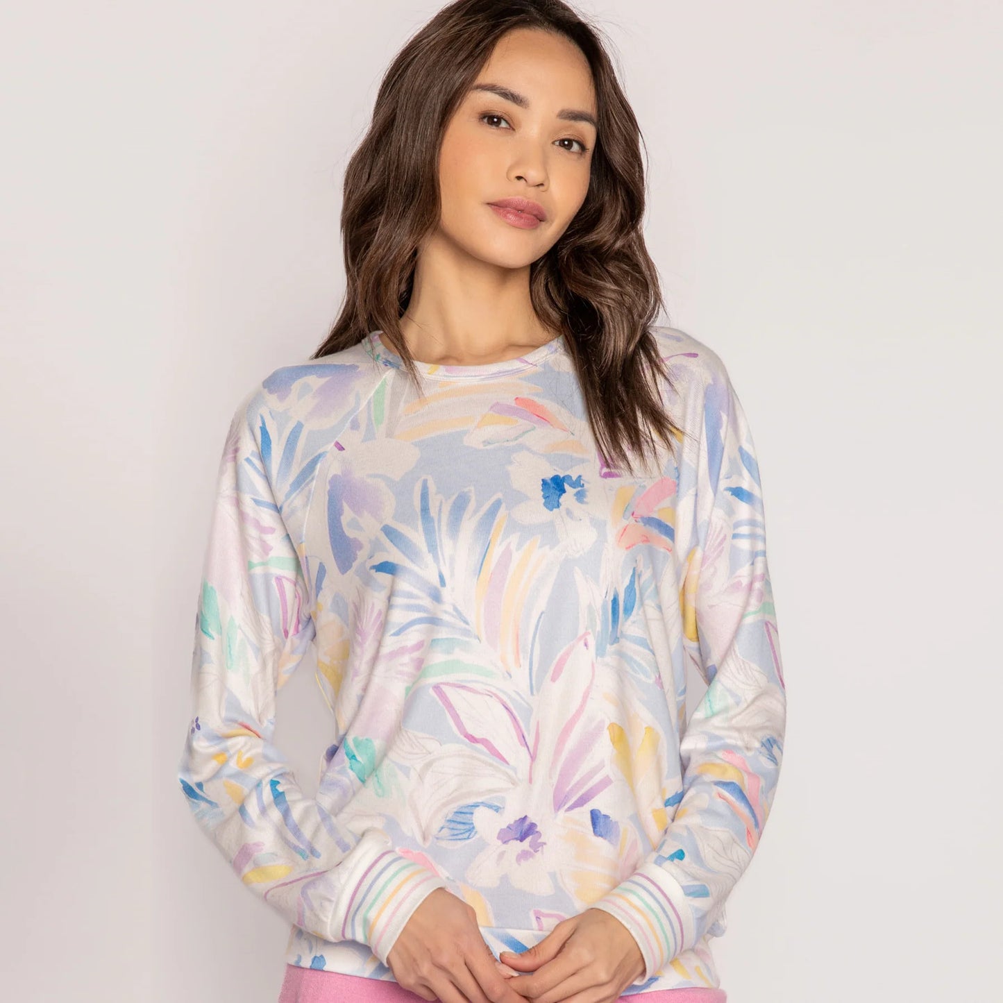 PJ Salvage Painterly Perfect Long Sleeve Top