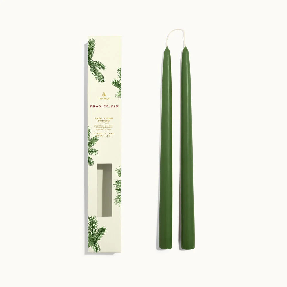 Thymes Frasier Fir Taper Set -12"