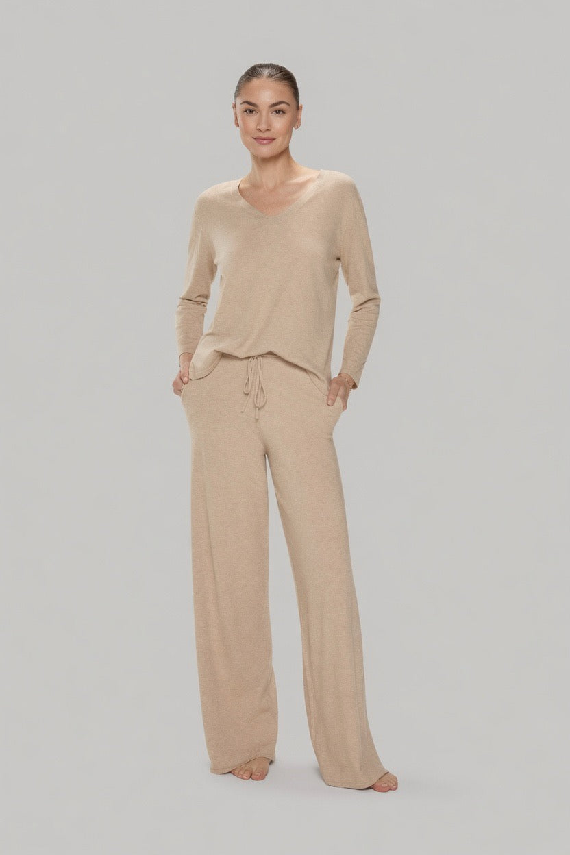 Jasmine Elaine Knit Pant | Camel