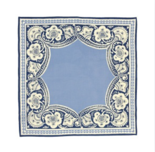 Echo Bohemian Bandana | Denim Blue