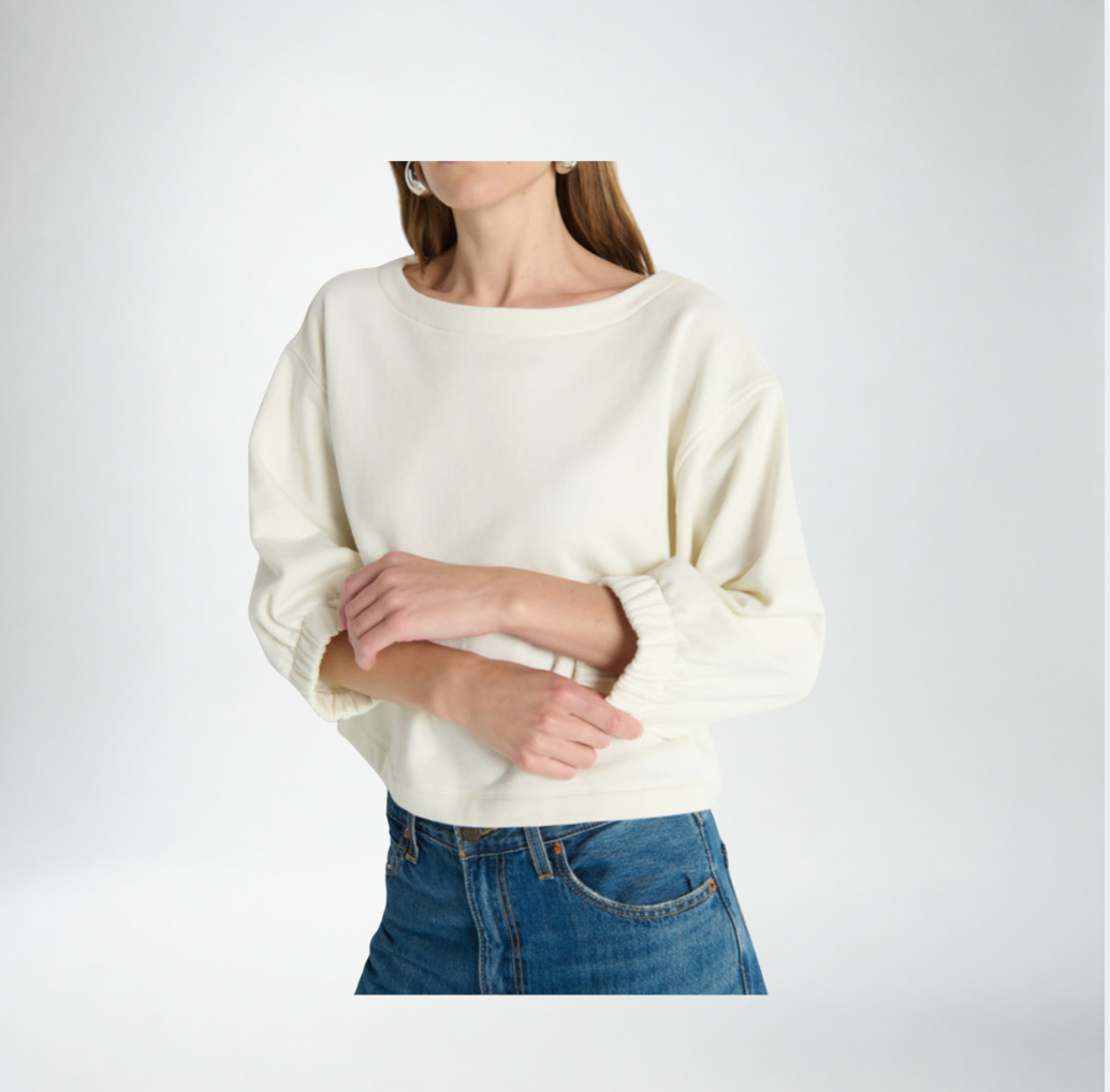 Nation Geri Sweatshirt |Porcelain