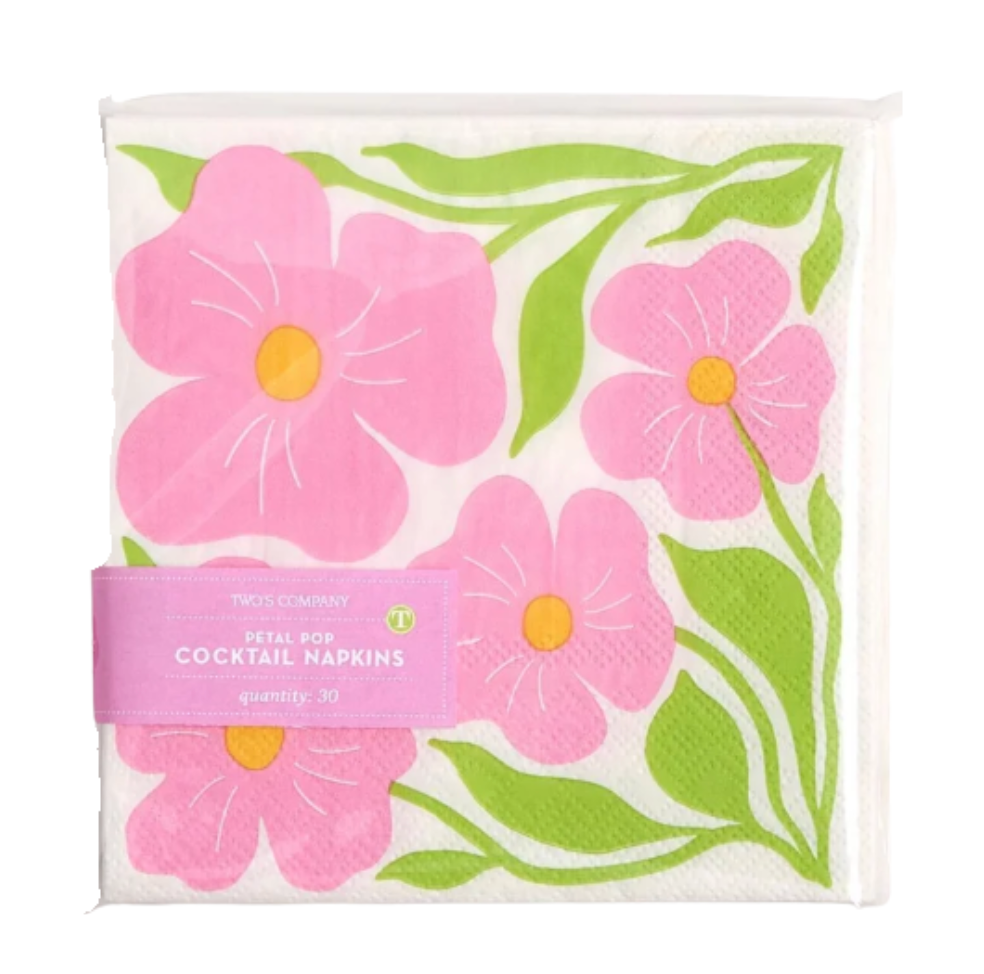 Decorative Paper Cocktail Napkin | Petal Pop