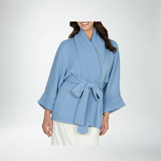 Emily McCarthy Willow Wrap | Blue