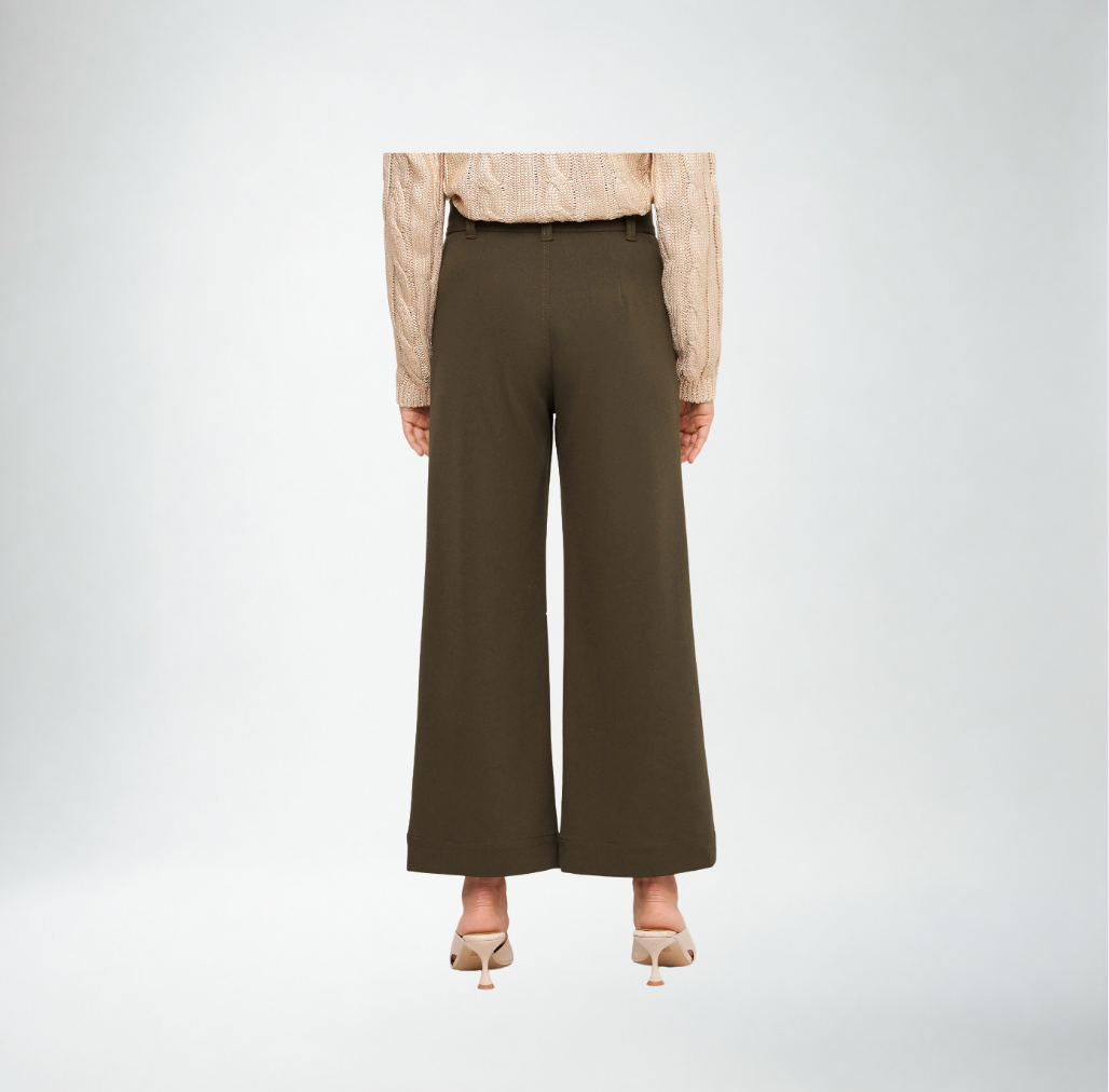 Fifteen Twenty Rylee Cropped Pants | Olive