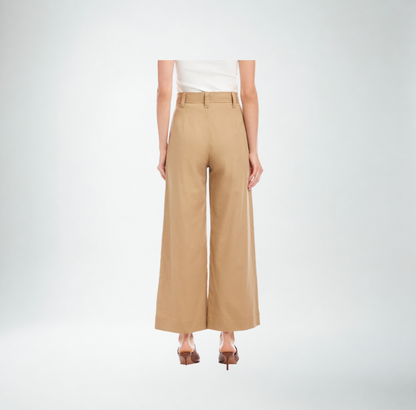 Fifteen Twenty Ryder Crop Pant | Khaki