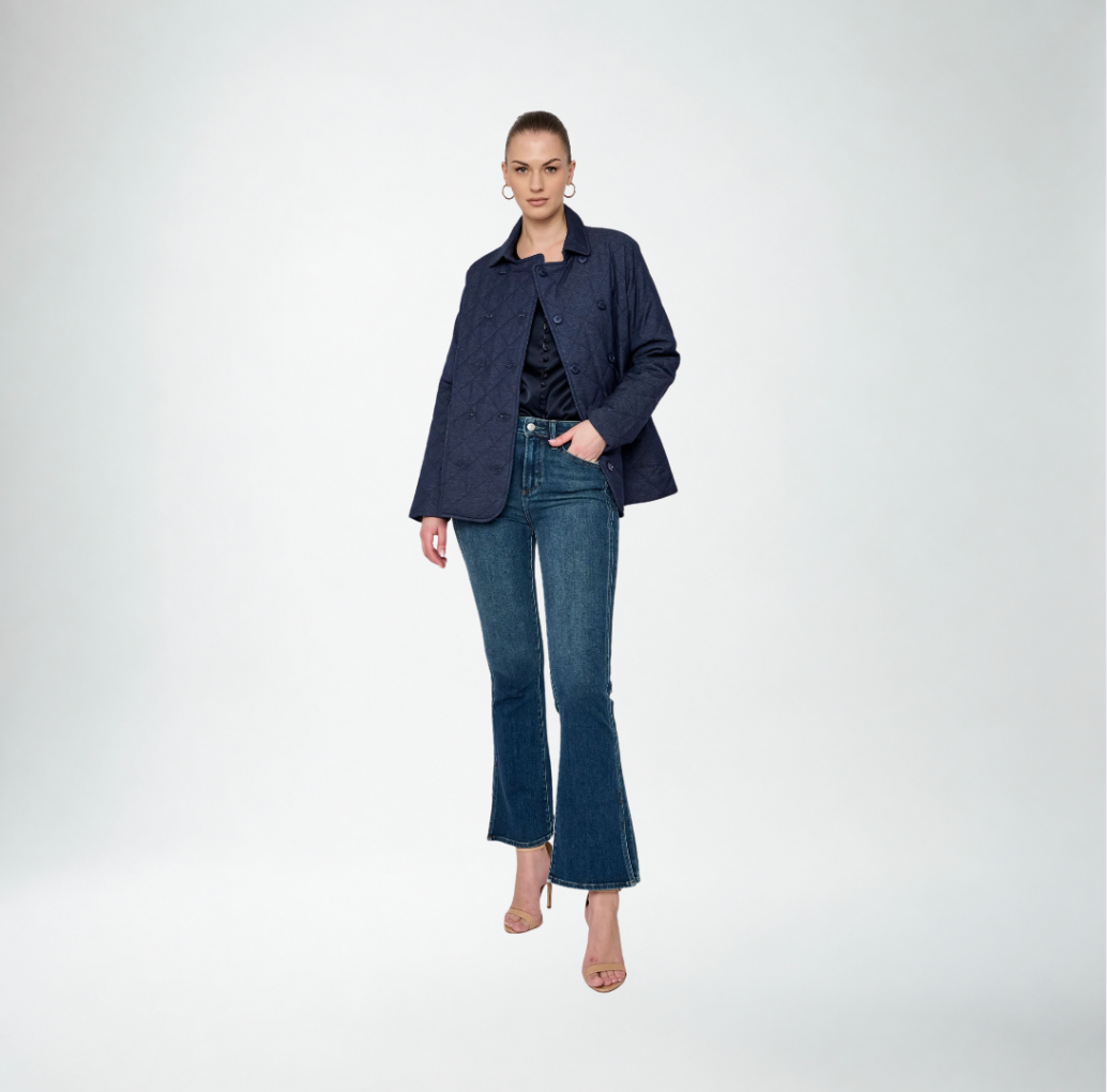 Flora Bea Janeen Coat | Denim