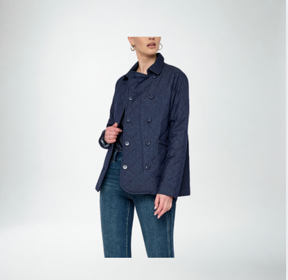 Flora Bea Janeen Coat | Denim