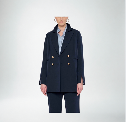 Flora Bea Sienna Blazer | Navy