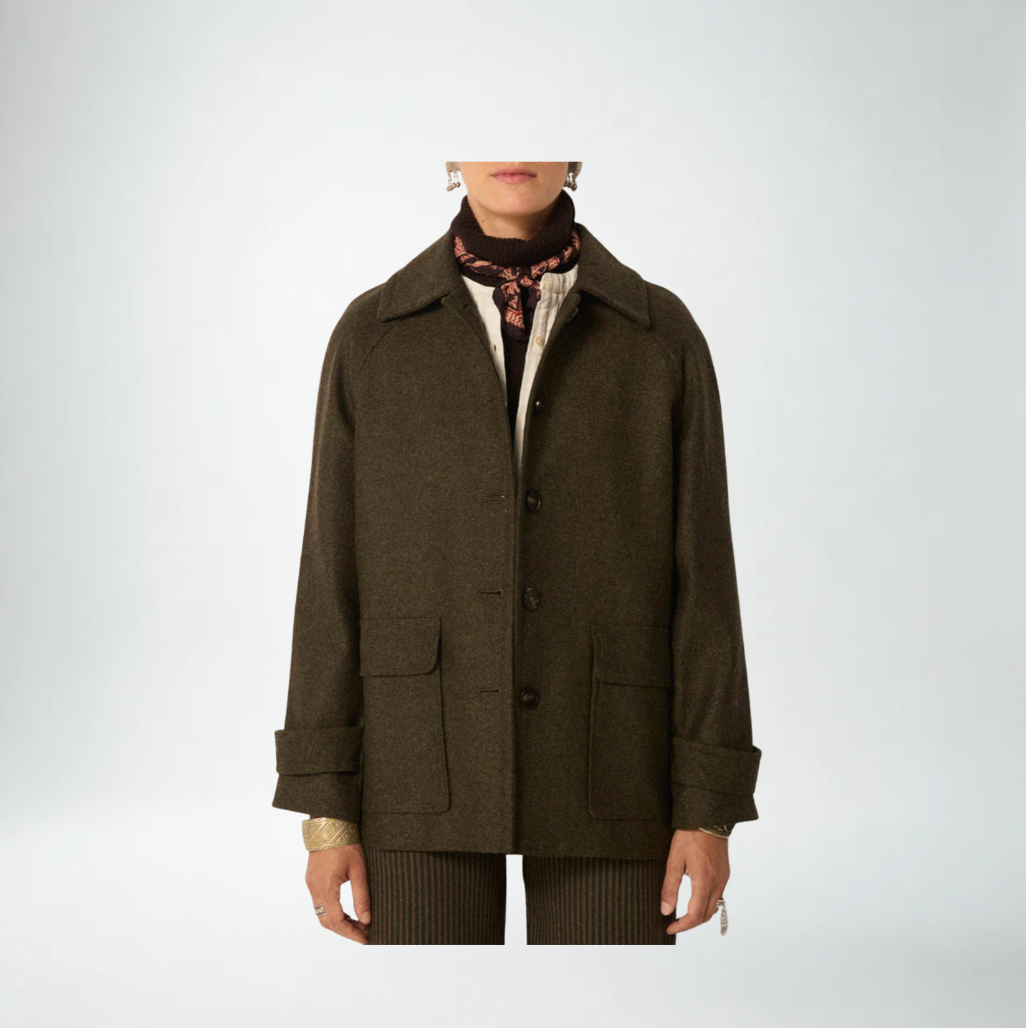 Maison Hotel Henri Jacket | Moss Green