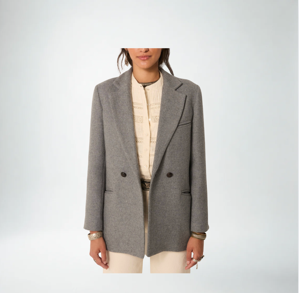 Maison Hotel Le Marais Anna Gris Blazer | Grey