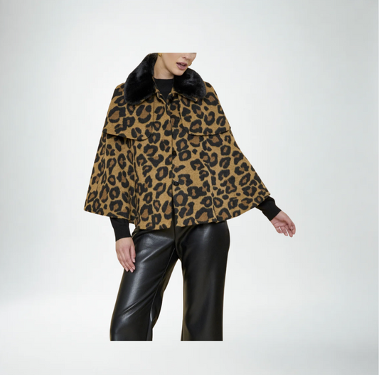 Flora Bea Aly Cape | Leopard