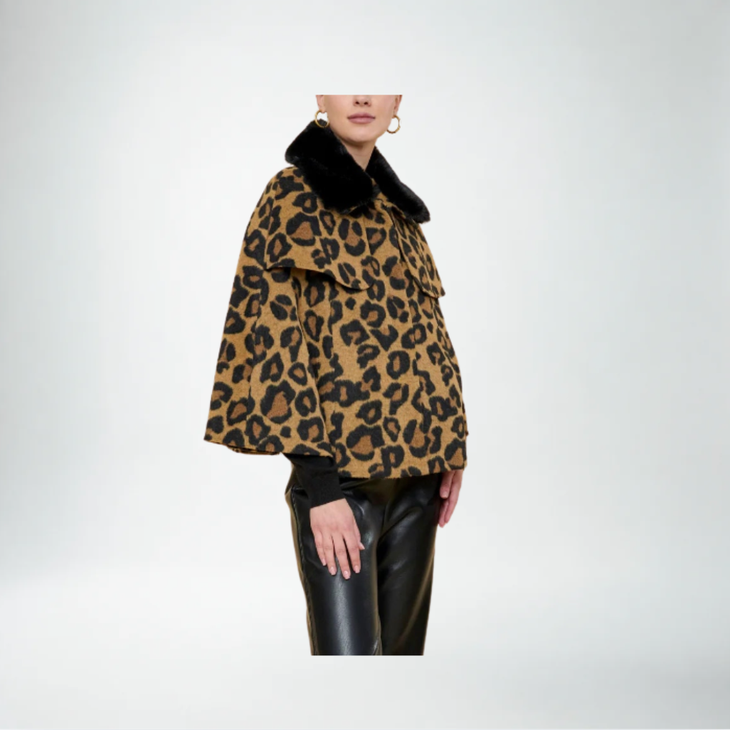 Flora Bea Aly Cape | Leopard