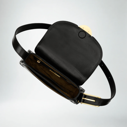 Sancia Izara Bag | Black Leather