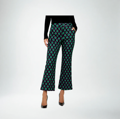 Trina Turk Allisan Pant | Jacquard Gemstone