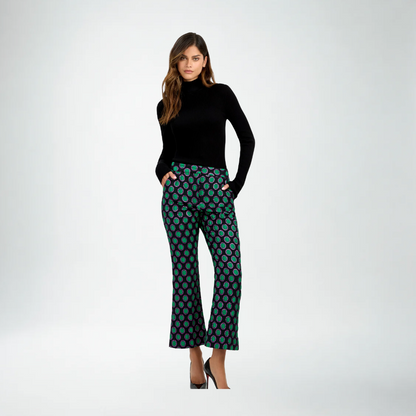Trina Turk Allisan Pant | Jacquard Gemstone