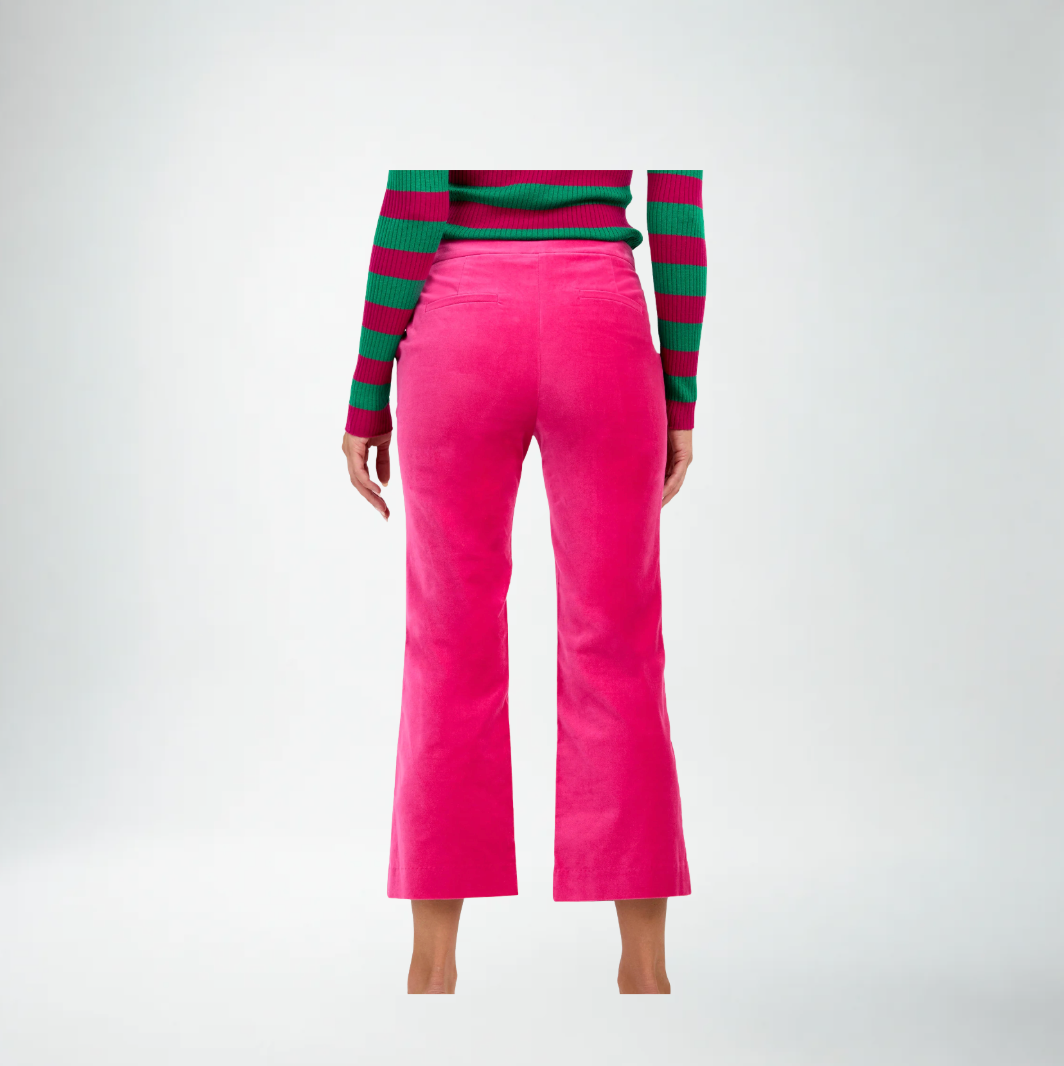 Trina Turk Westport Crop Pant | Tormalina Pink