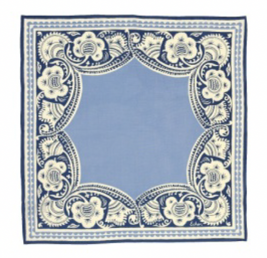 Echo Bohemian Bandana | Denim Blue
