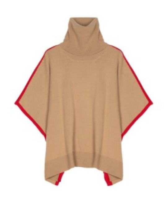 Echo Cozy Cowl Pullover |Camel Heather