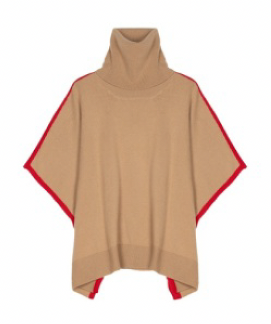 Echo Cozy Cowl Pullover |Camel Heather