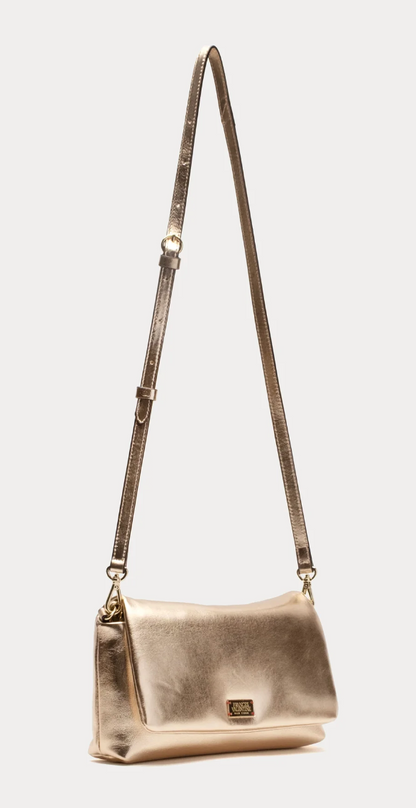 Frances Valentine Small Effie Nappa Bag | Lambskin Leather Platino