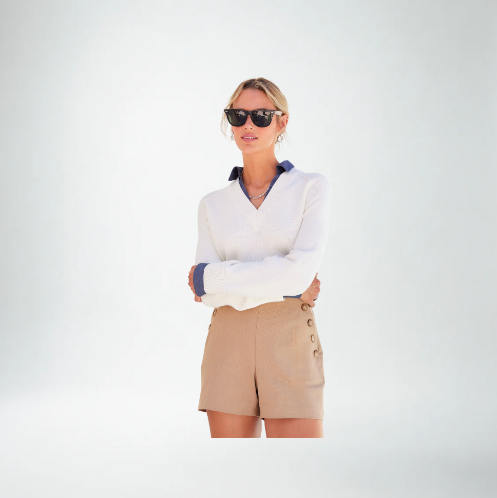 Fifteen Twenty Button Pocket Short | Khaki