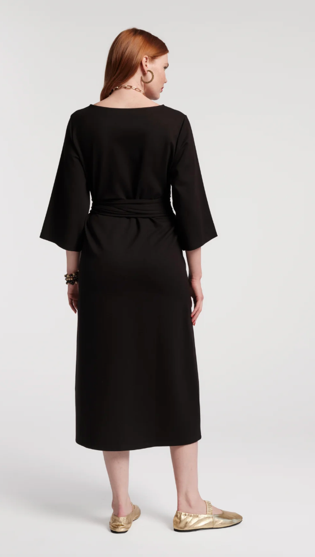 Frances Valentine Whitney Wrap Dress | Black