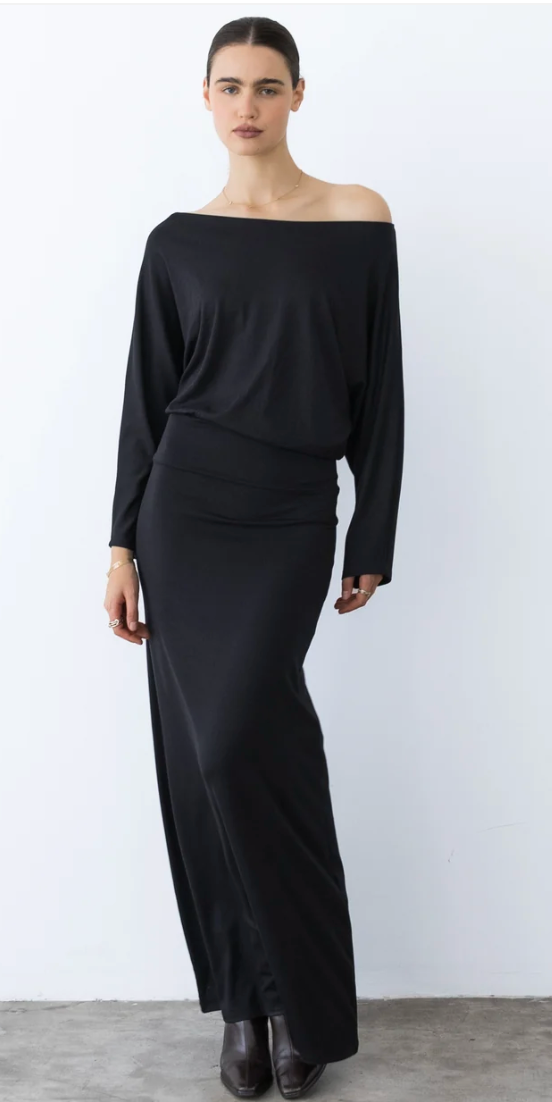 Ripley Rader Jersey Cool Girl Dress | Black
