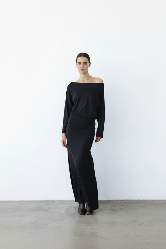 Ripley Rader Jersey Cool Girl Dress | Black
