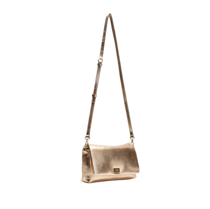 Frances Valentine Small Effie Nappa Bag | Lambskin Leather Platino