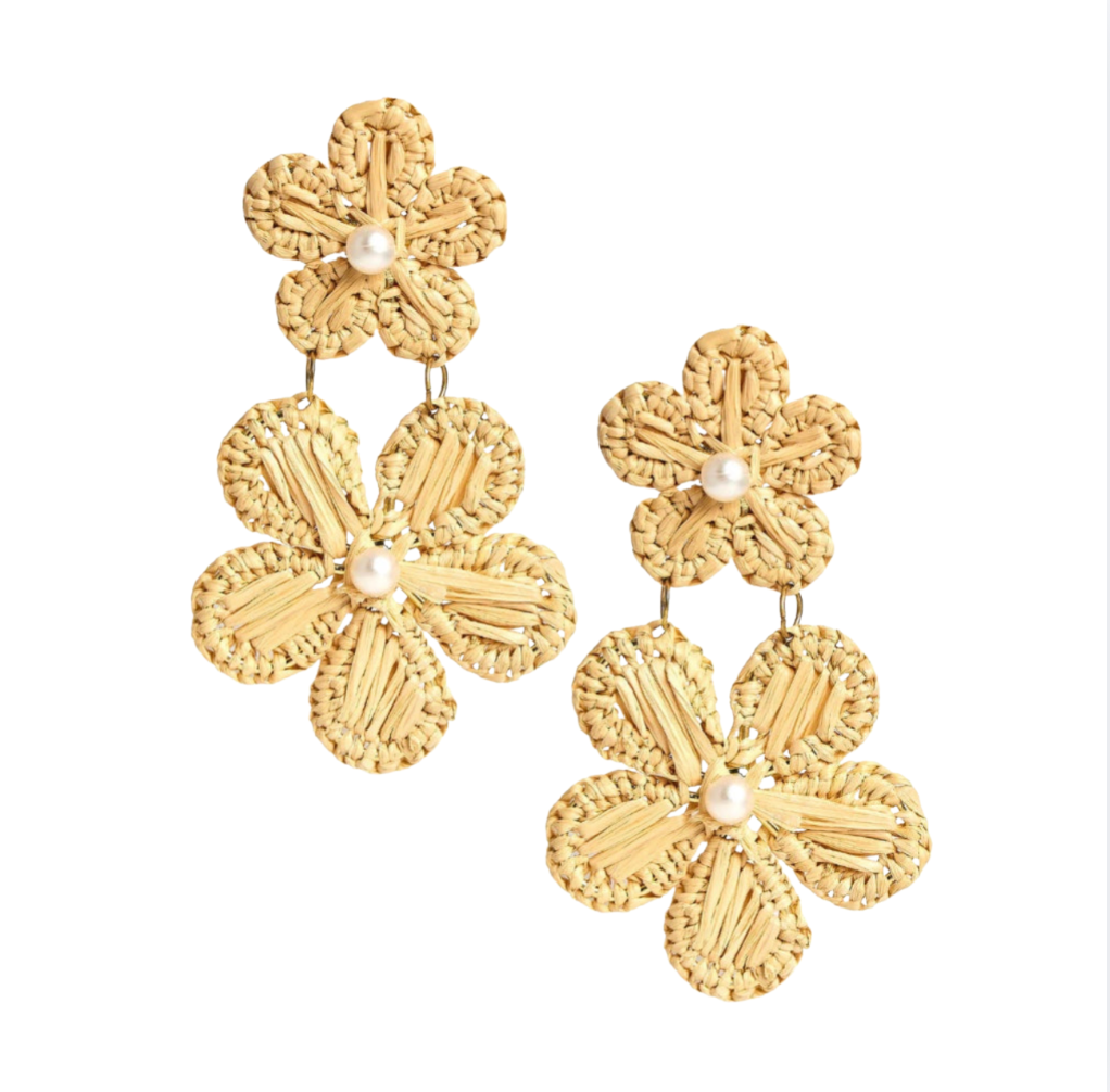 Lisi Lerch Marigold Raffia Earring
