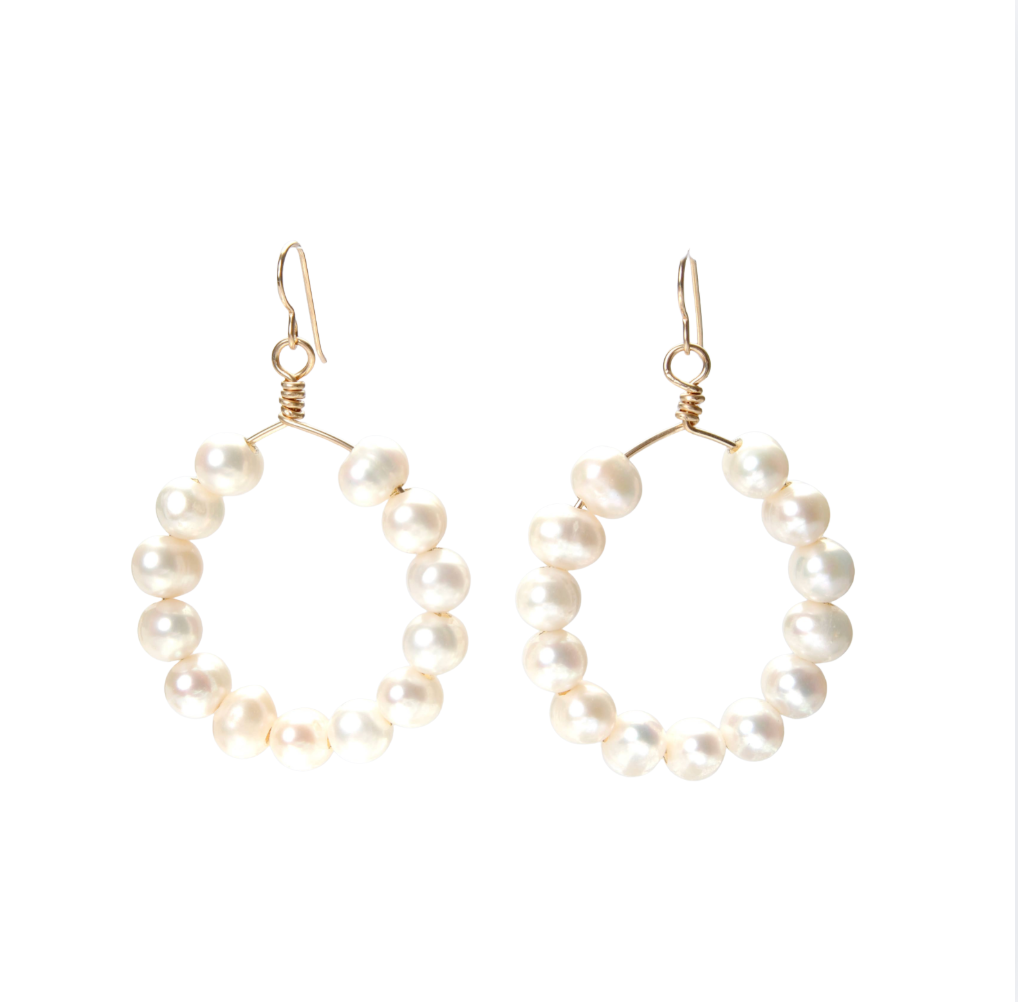 Wendy Perry Designs Cristina Pearl Earring