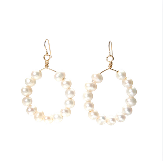 Wendy Perry Designs Cristina Pearl Earring