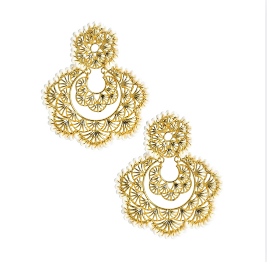 Lisi Lerch Sydney Beaded Earrings | Gold