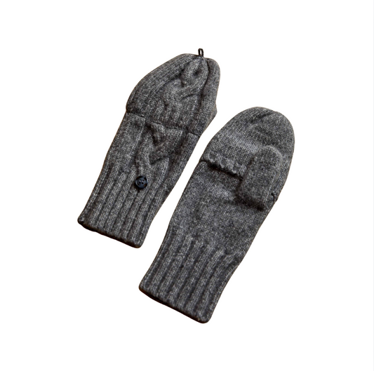 Cleo Mittens | Ash