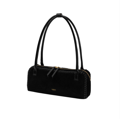 Sancia Kotli Hand Bag | Black Suede