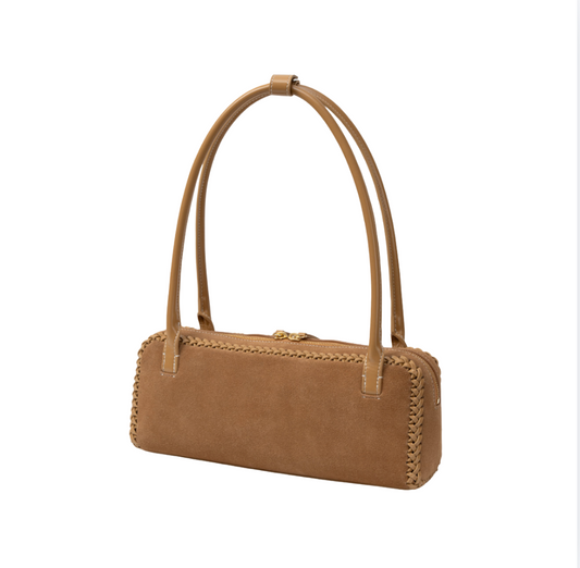 Sancia Kotli Hand Bag | Cashew Suede