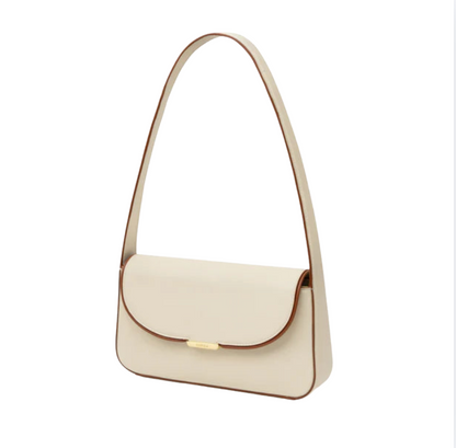 Sancia Zamora Leather Bag | Ecru