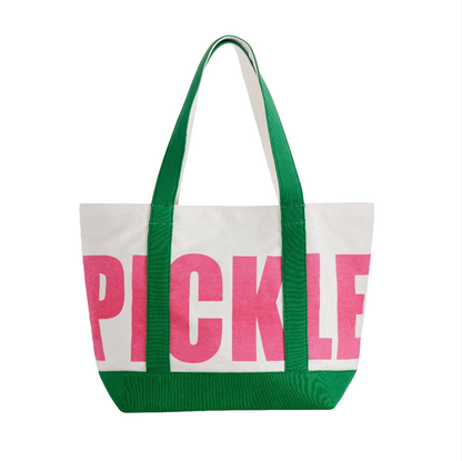 Ivory Pickle Ball Tote