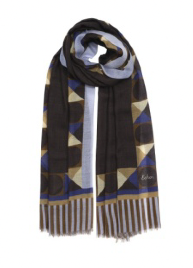 Echo Modernist Geo Wrap | Black
