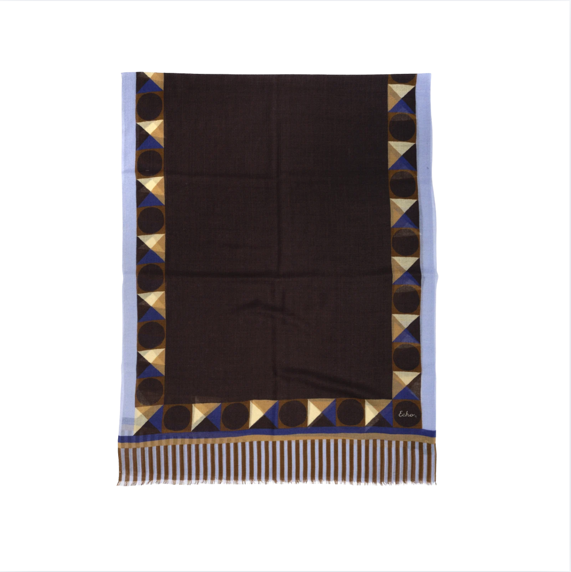 Echo Modernist Geo Wrap | Black