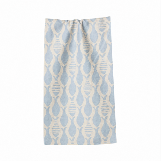 Geometry Bar Towel | Fishing Line